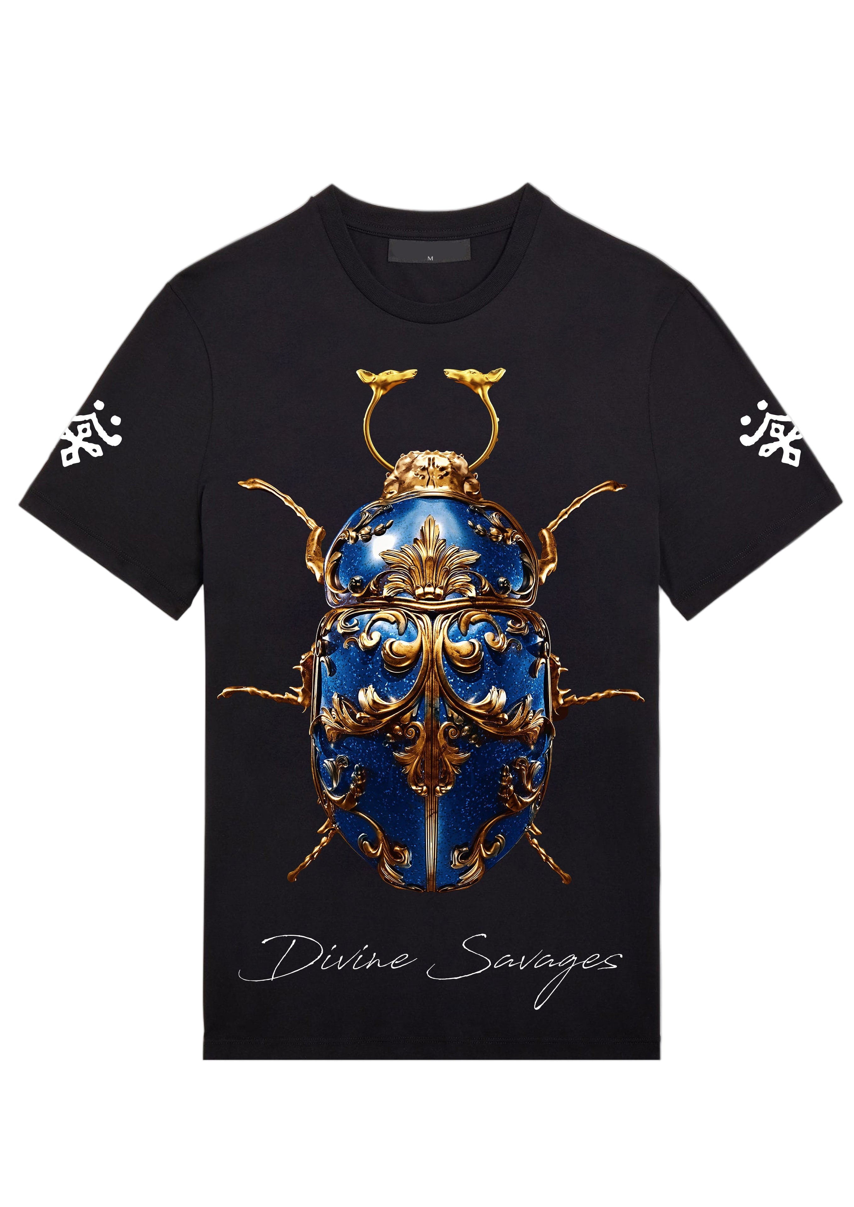 FesFas beetle-print T-shirt | Black | Men