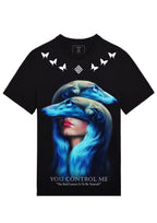 FesFas borzoi-print T-shirt | Black | Men