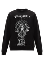 FesFas God-print Sweatshirt | Black