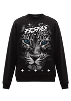 FesFas Jaguar-print Sweatshirt | Black