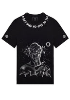 FesFas eclipse-print T-shirt | Black | Men