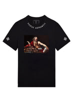 FesFas art-print T-shirt | Black