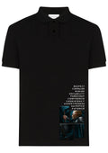 FesFas Pioneers-print Polo Shirt | Black