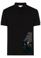 FesFas Pioneers-print Polo Shirt | Black