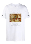 FesFas athens-print T-shirt | White