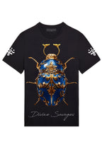 FesFas beetle-print T-shirt | Black | Men