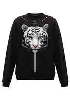 FesFas Tiger-print Sweatshirt | Black