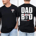 Two-sided Dad Bob Powered By Budweiser T-shirt, Father's Day Gifts, Doodlebob Papa Tee, Funny Summer Graphic Tee, Trendy...