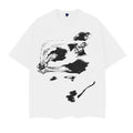 Vagabond "Swift as the Wind" Heavyweight Vintage Tee 100% Cotton OVERSIZED Anime T-shirt Menswear Top Overshirt Trendy...