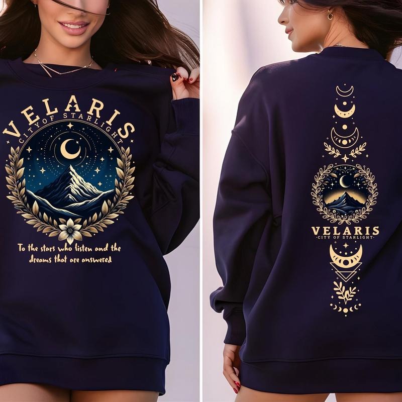 Velaris ACOTAR  Shirt, Velaris City Of Starlight, The Night Court Shirt, SJM Merch, Court of Dreams, Rhysand, Cassian,...