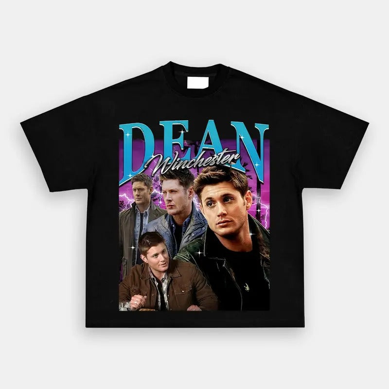 Vintage College Johnny Manziel Graphic Tee, Dean Winchester Shirt Hoodie, Sweatshirt | GrindPrints.com