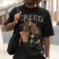 Vintage-Inspired Creed T-Shirt, Unisex Classic Band Merch, Retro Music Graphic Tee, 90s Rock Fan Apparel, Gift for Creed...