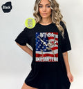 WTF Is A Kilometer Funny T-shirt, July 4th skeleton Funny Cringey USA Meme T-Shirt, USA Flag , Veteran Day Tee, Funny...