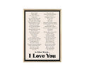 Ways Say I Love You Print I Love You Wall Art Retro Wall Art Prints Wall Art Poster Prints No Frame Wall Decor Wall Art Home Decor Modern Wall Art Artwork Landscape T-Shirts, Hoodie, Sweatshirt
