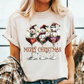 Wine Snowman Merry Christmas Shirt, C43, Cute Christmas Shirt, Graphic Shirt Retro Adult Shirt Vintage T-Shirt Cotton...