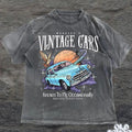 Wizard Flying Car Vintage 90s Graphic Shirt, Retro Style Weasley Car Tee, Bookish Wizard Shirt, Universal Fan shirt,...
