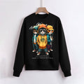 FesFas Cats-print Sweatshirt | Black
