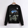 FesFas Unicorn-print Sweatshirt | Black