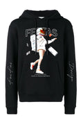 FesFas Capheny-print Hoodie | Black