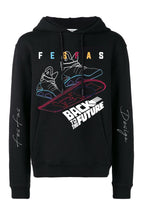 FesFas Sport shoes-print Hoodie | Black