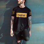 FesFas graphic-print T-shirt | Black