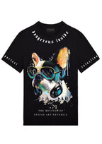 FesFas Bulldog-print T-shirt | Black | Men