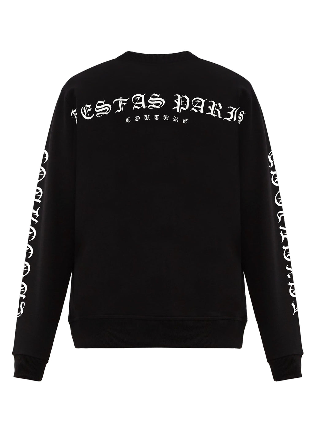 FesFas Graphic-print Sweatshirt | Black
