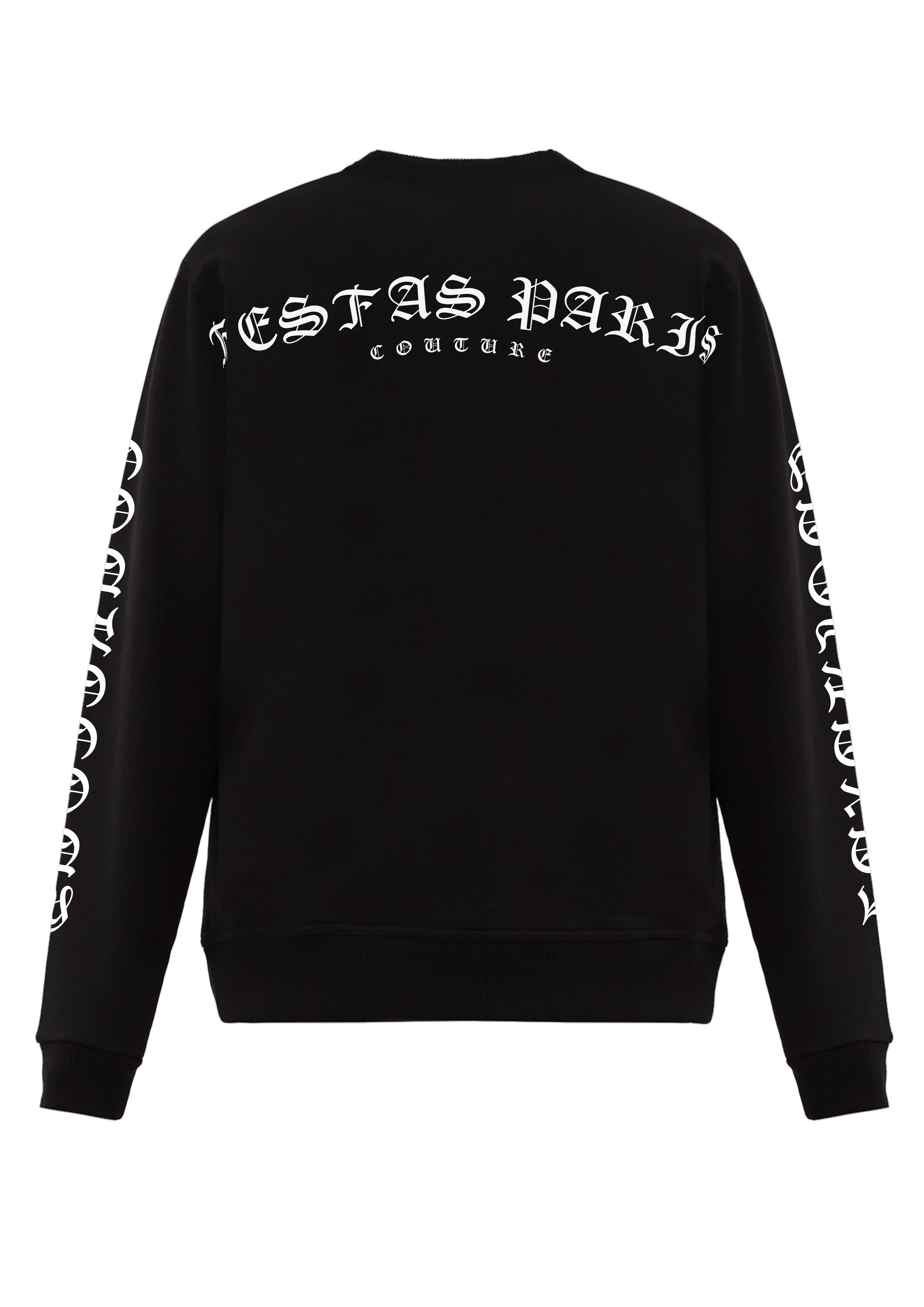 FesFas Graphic-print Sweatshirt | Black