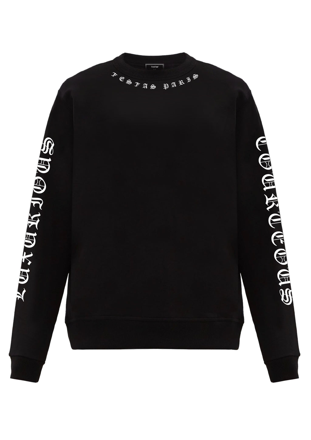 FesFas Graphic-print Sweatshirt | Black