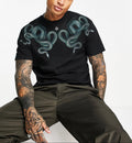FesFas snake-print T-shirt | Black | Men