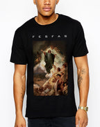 FesFas God-print T-shirt | Black | Men