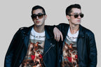 FesFas hunters-print T-shirt | White