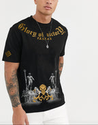 FesFas sculpture-print T-shirt | Black
