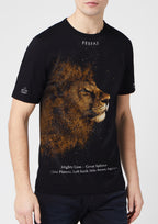 FesFas lion-print T-shirt | Black