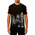 FesFas angel-print T-shirt | Black