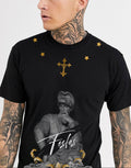 FesFas sculpture-print T-shirt | Black