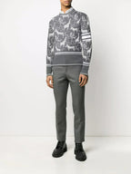 FesFas animals knitted jumper | Grey