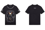 FesFas sphynx-print T-shirt | Black