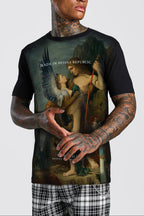 FesFas revival-print T-shirt | Black | Men