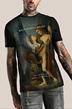 FesFas revival-print T-shirt | Black | Men