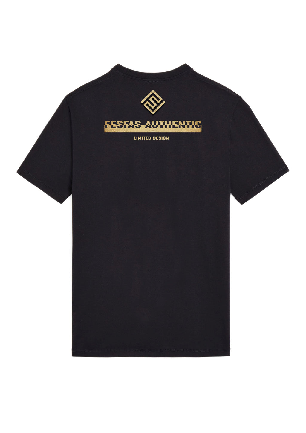 FesFas anubis-print T-shirt | Black