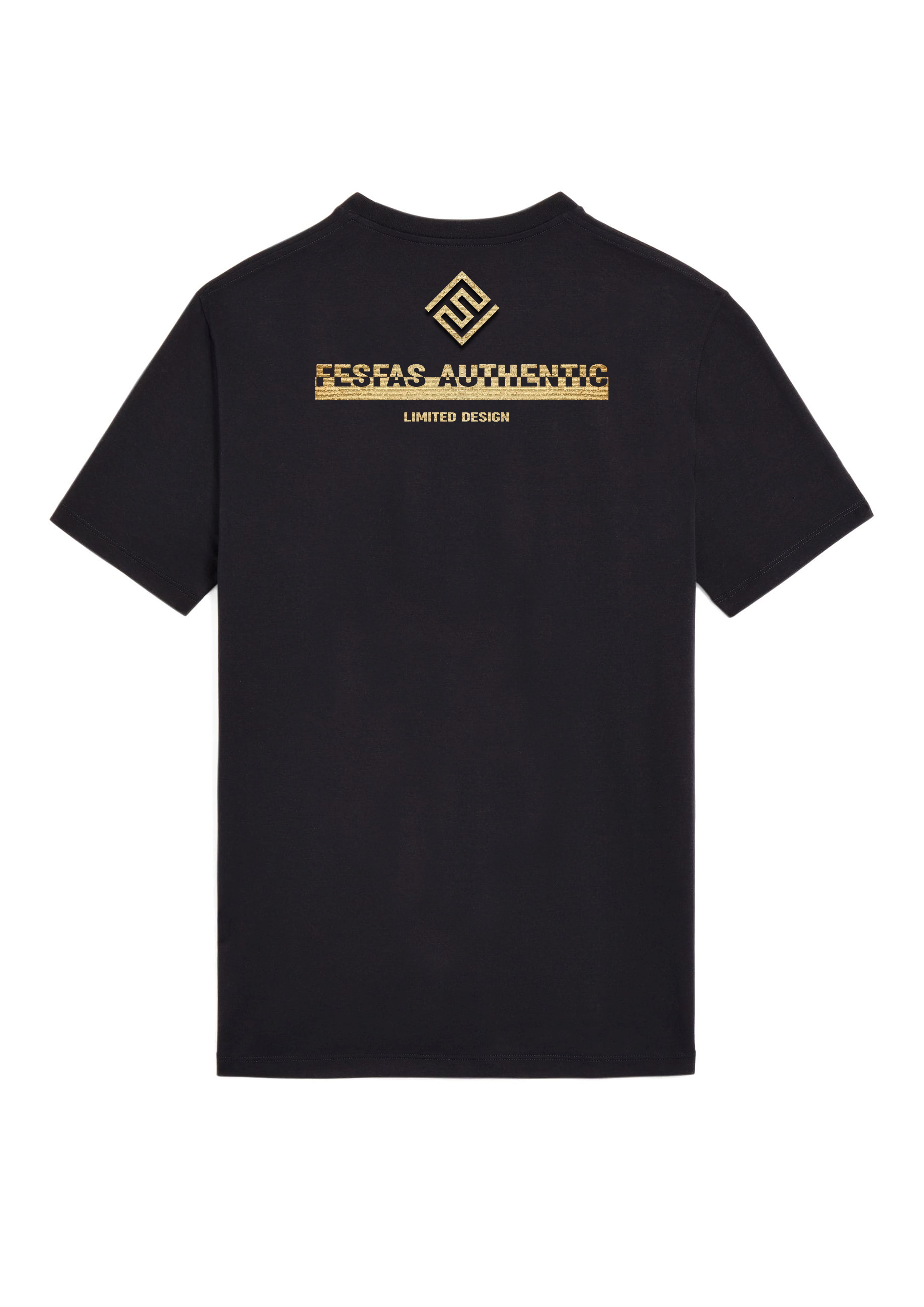 FesFas anubis-print T-shirt | Black