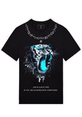 FesFas tiger-print T-shirt | Black | Men