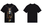 FesFas Anubis-print T-shirt | Black