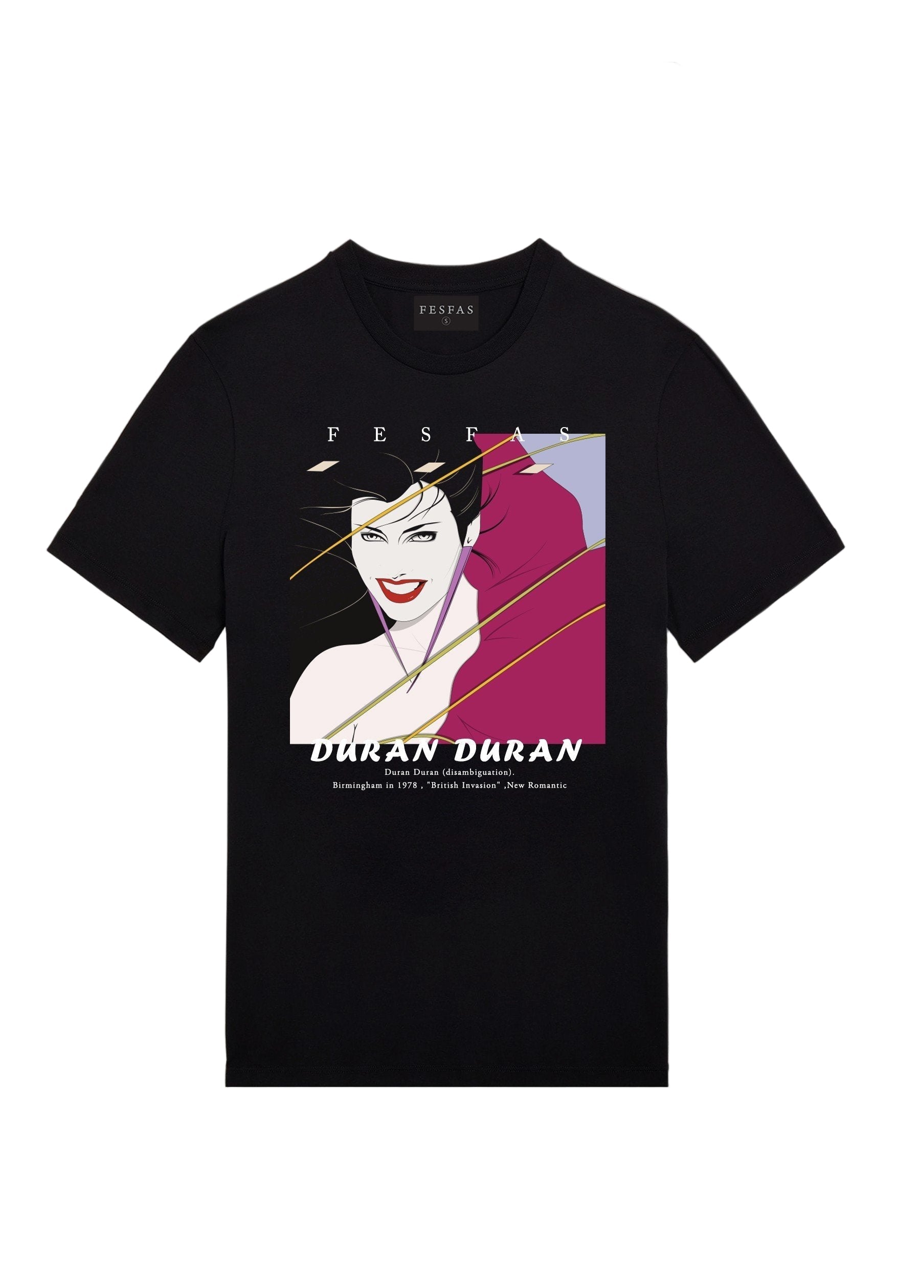 FesFas graphic-print T-shirt | Black
