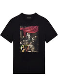 FesFas "Madonna of the Rosary"-print T-shirt | Black