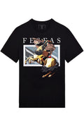 FesFas Horse-print T-shirt | Black