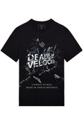 FesFas Danger-print T-shirt | Black