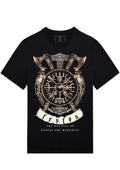 FesFas Valhalla-print T-shirt | Black