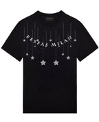 FesFas Stars-print T-shirt | Black